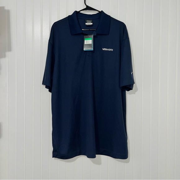 Nike Other - Nike Golf mens size XL navy blue brand new short sleeve shirt